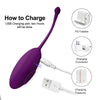 G-Spot Bliss Remote Control Love Egg Vibrator ATHLEXES