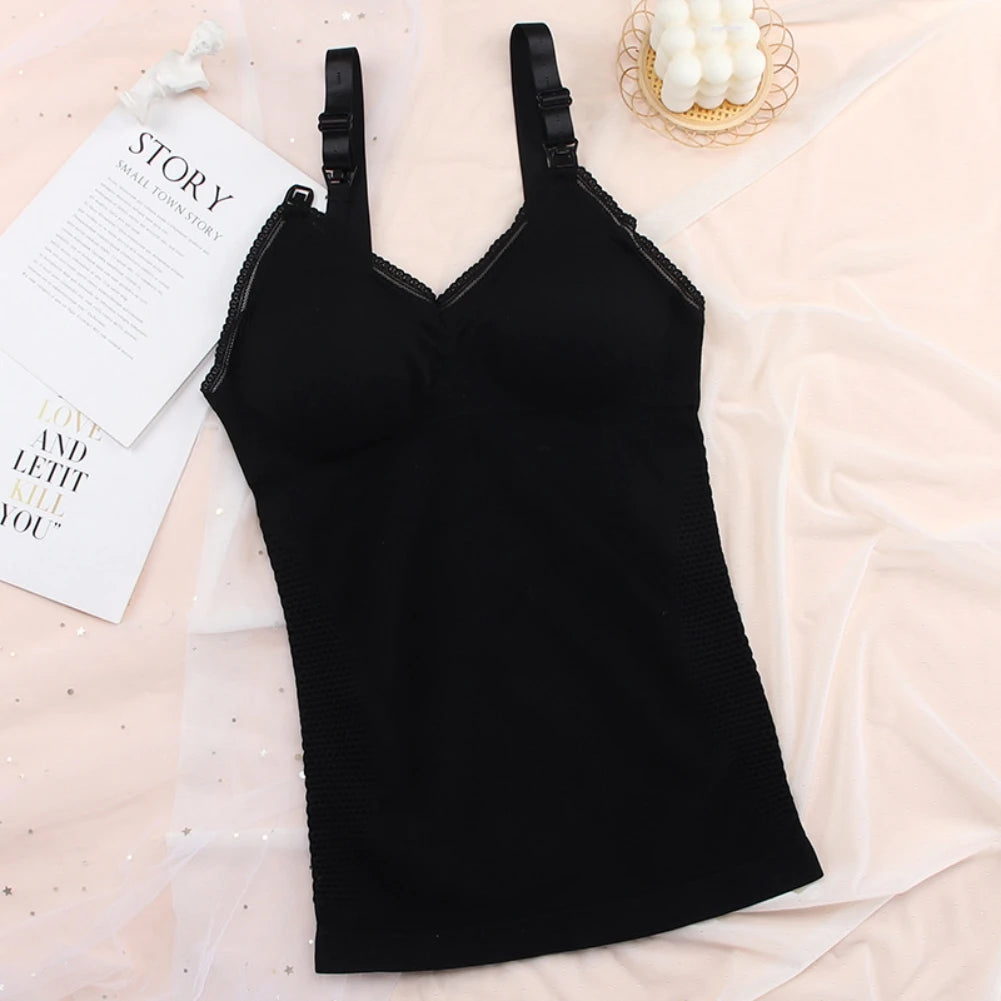 Elegant Summer Nursing Tank for Moms ATHLEXES