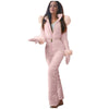 2024 Women's Pink Luxury Ski Suit for Outdoor Adventures ATHLEXES