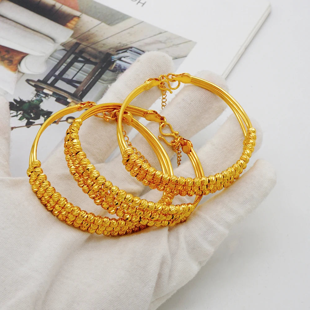 Ethereal Gold Bangles for Elegant Brides in Dubai ATHLEXES