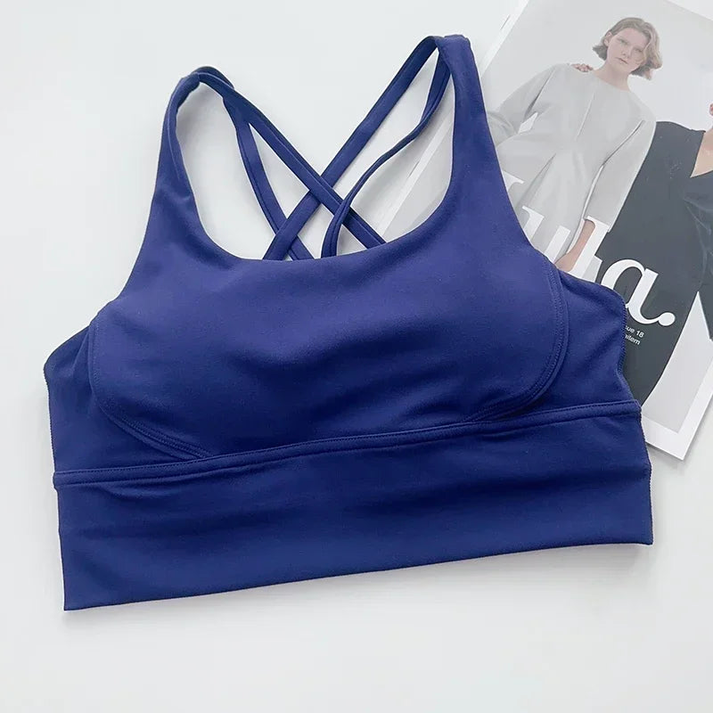 ActiveFit Cross Back Yoga Sports Bra ATHLEXES