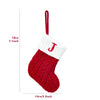 Festive Knitted Christmas Letter Stockings 2024 ATHLEXES