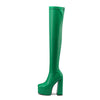 ChicSquare Over-The-Knee High Heel Boots ATHLEXES