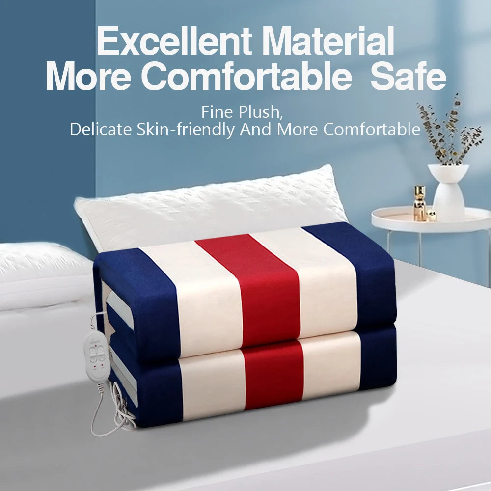 ThermoComfort Electric Blanket for Winter Warmth ATHLEXES