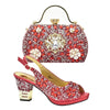 Radiant Rhinestone Italian Shoe and Bag Set 2024 ATHLEXES
