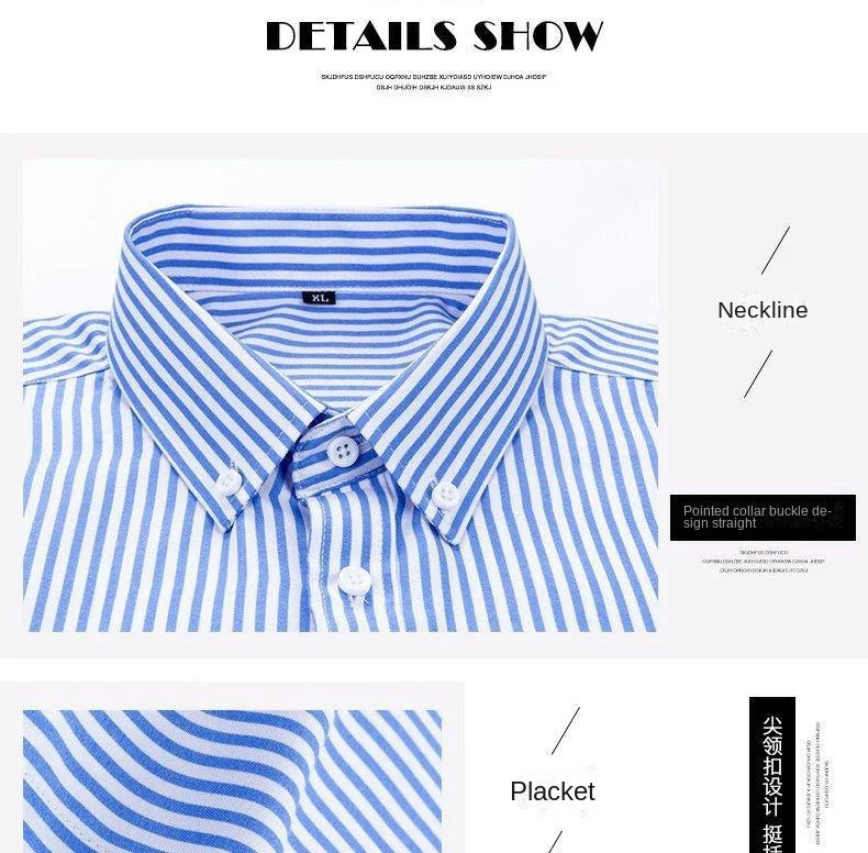 StripeLine Long Sleeve Slim Shirt ATHLEXES