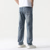 Retro Blue Wide Leg Denim Jeans for Men ATHLEXES