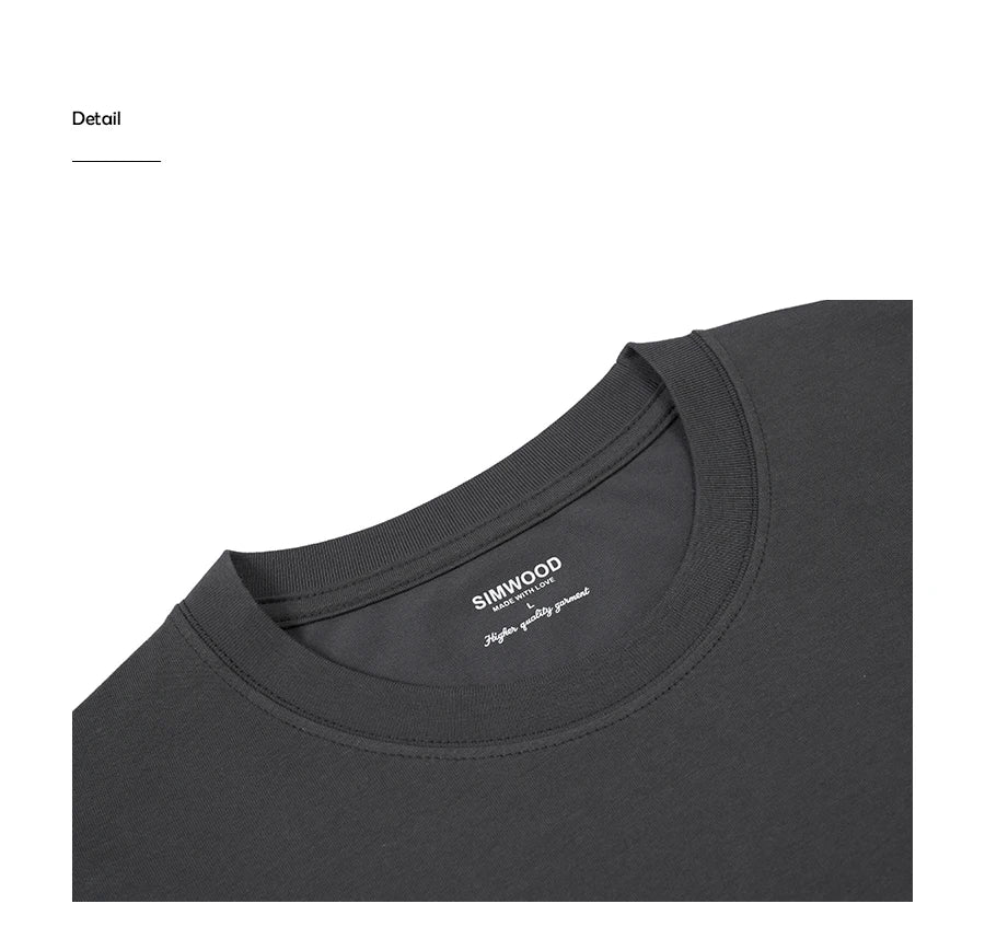 SIMWOOD 2024 Summer Cool Dry Sorona Fabric Men's Workout Tee ATHLEXES