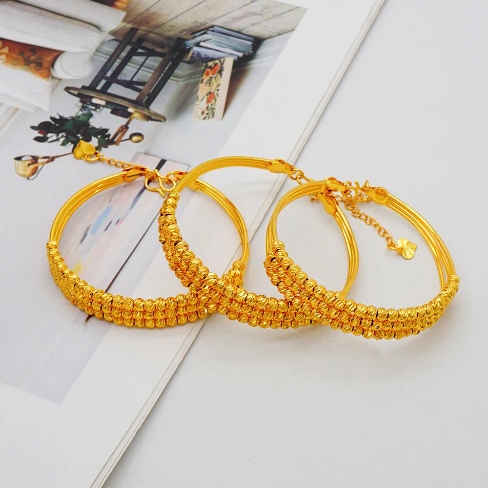 Ethereal Gold Bangles for Elegant Brides in Dubai ATHLEXES