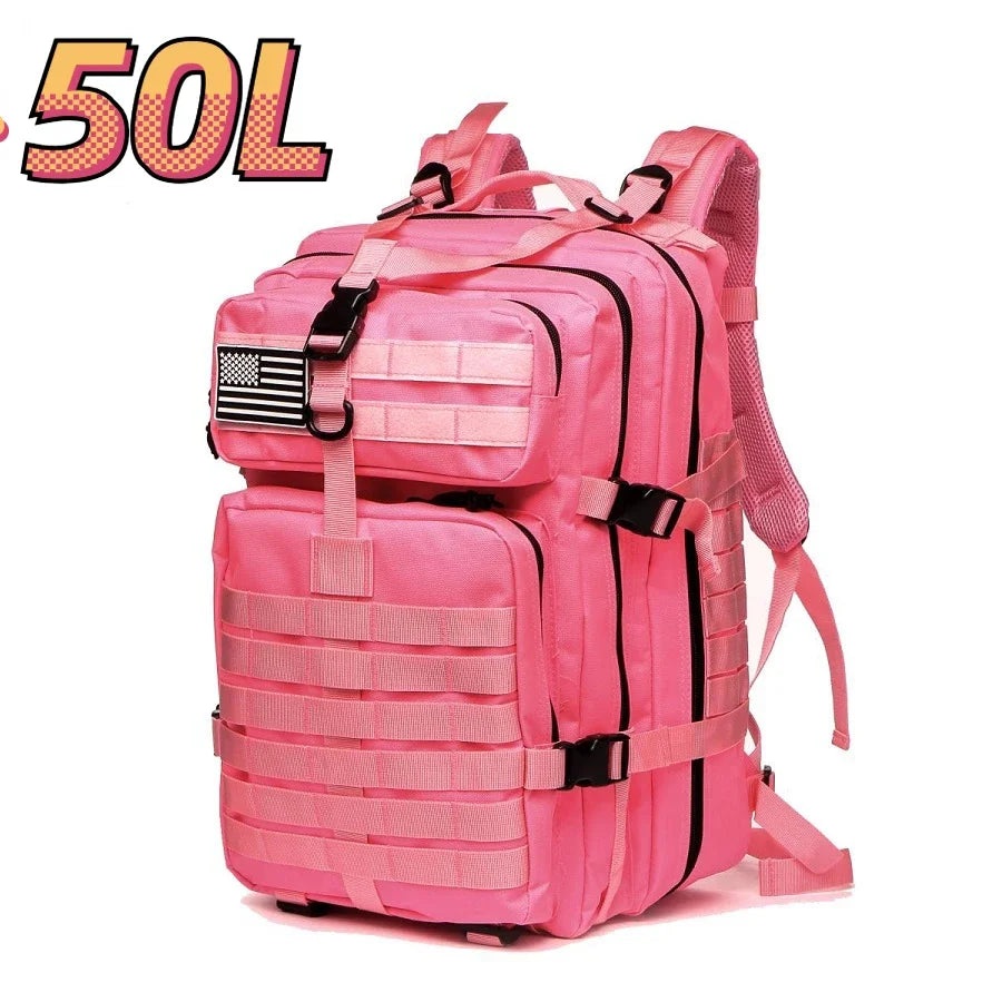 30L/50L 1000D Nylon Waterproof Trekking Bag Backpack ATHLEXES