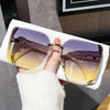 Belanova Luxury Oversized Square Sunglasses ATHLEXES