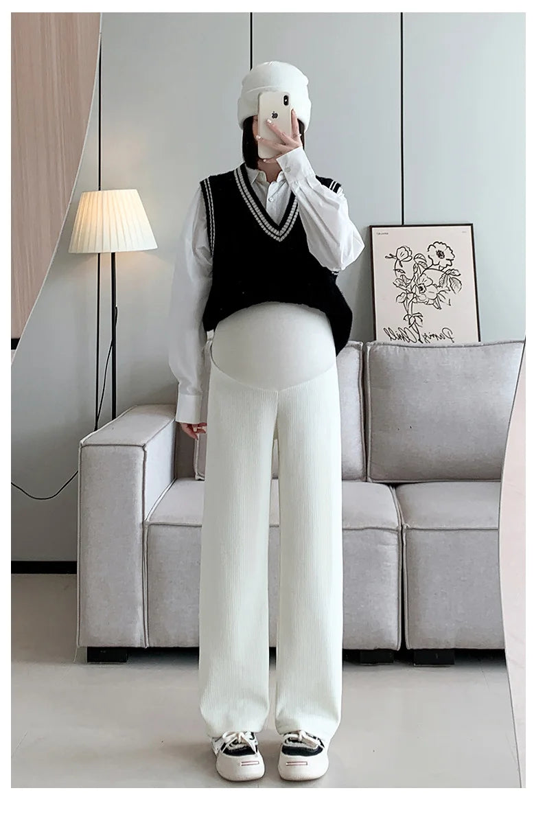 ChicComfort Maternity Wide Leg Trousers ATHLEXES