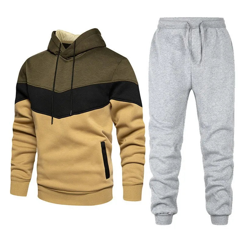 Autumn Winter Sport Hoodie Set for Men ATHLEXES