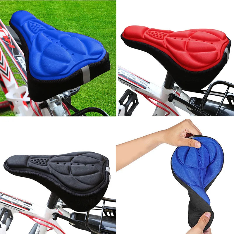 Soft 3D Padded Bicycle Cushion Cover for Comfort ATHLEXES