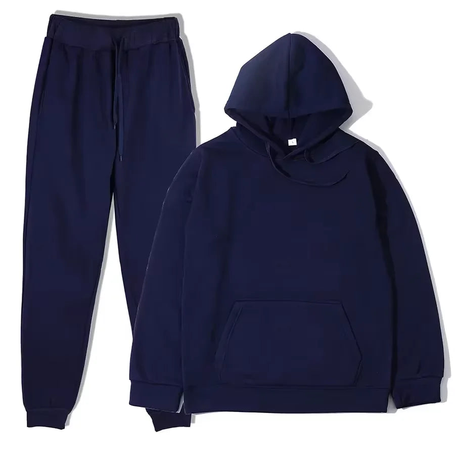Velvet Warm Hoodie and Jogging Pants Set ATHLEXES
