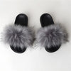 Luxury Faux Fur Slides for Women - Summer Comfort ATHLEXES