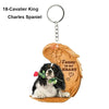 Heartfelt Dog Angel Pendant Keychain ATHLEXES