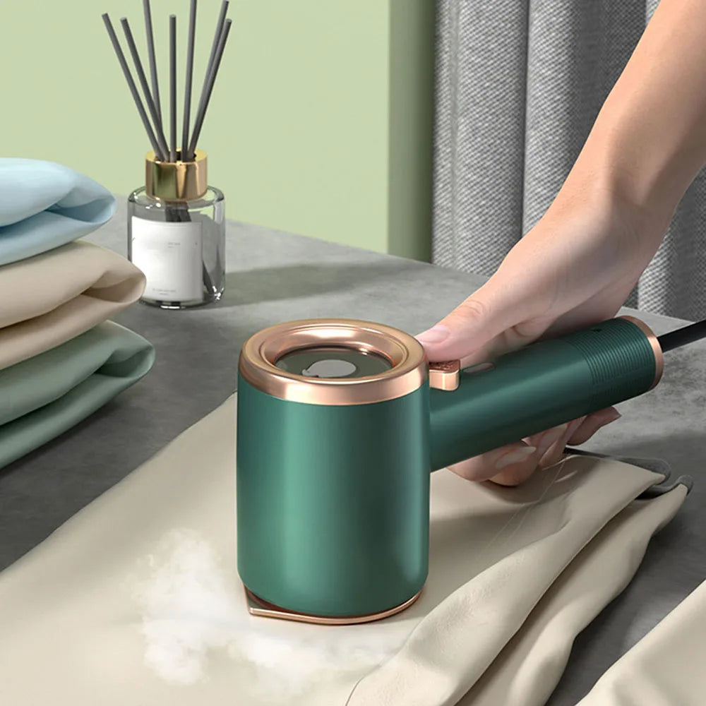 TravelPro Mini Garment Iron Steamer for Effortless Pressing ATHLEXES
