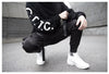 Urban Vibe Black Cargo Pants for Stylish Males ATHLEXES