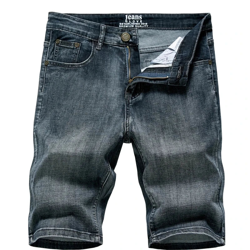WTHINLEEC Menâ??s Classic Summer Denim Shorts ATHLEXES