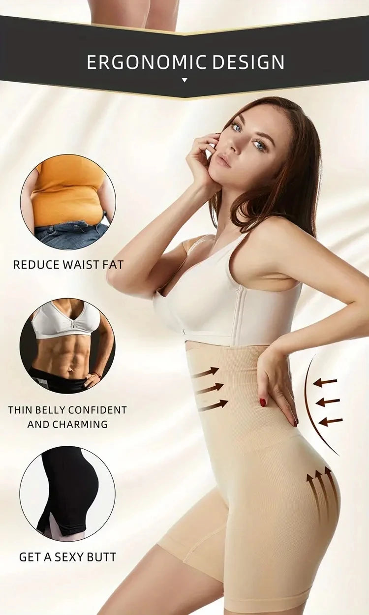 Silhouette Sculpting High Waist Control Shorts ATHLEXES