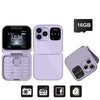 SERVO I16 Pro Mini Flip Phone with Dual SIM & FM Radio ATHLEXES