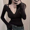 Korean Slim Fit Sexy T-Shirt for Women 2025 ATHLEXES
