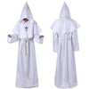 Medieval Monk Cowl Robe Halloween Cosplay Cloak ATHLEXES