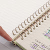 Refillable A4 A5 B5 Spiral Loose Leaf Notebook ATHLEXES