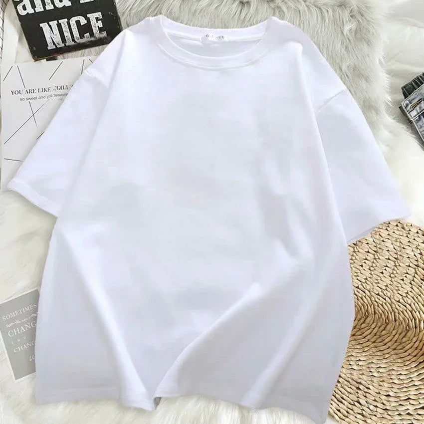 Harajuku Love Print Oversized Women's Graphic Tee Shirt ATHLEXES