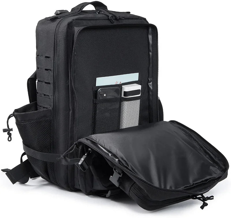 QT&QY 25L/45L Tactical Backpack for Outdoor Survival Use ATHLEXES