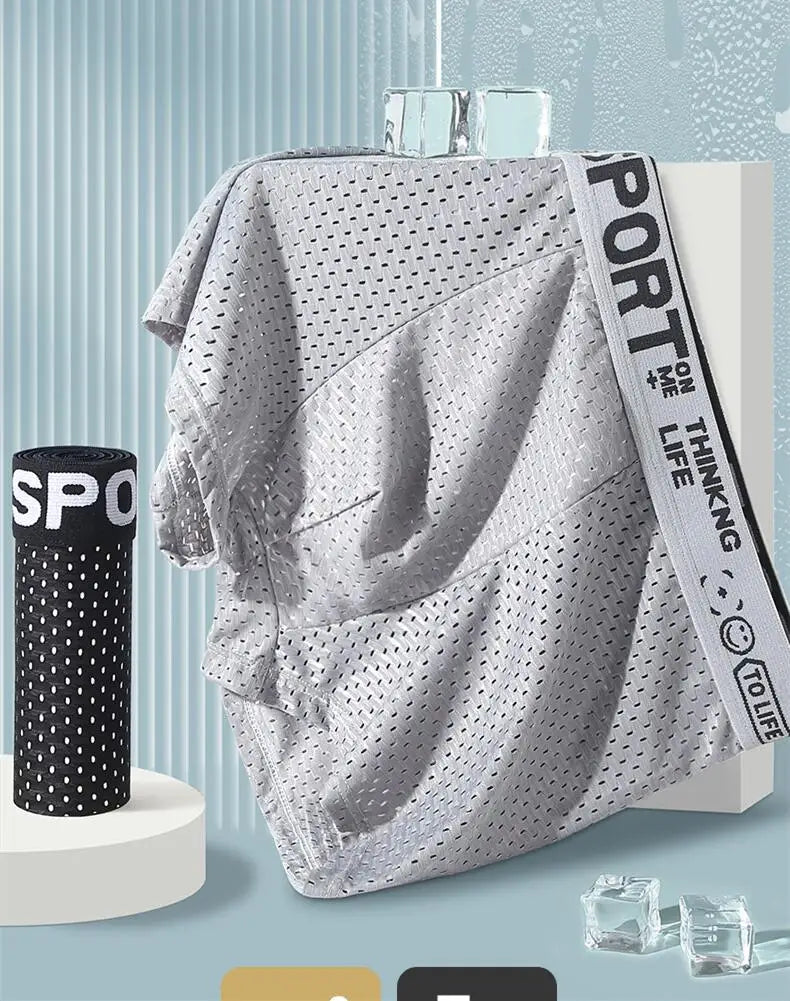 UltraComfort Mesh Boxer Shorts for Men ATHLEXES