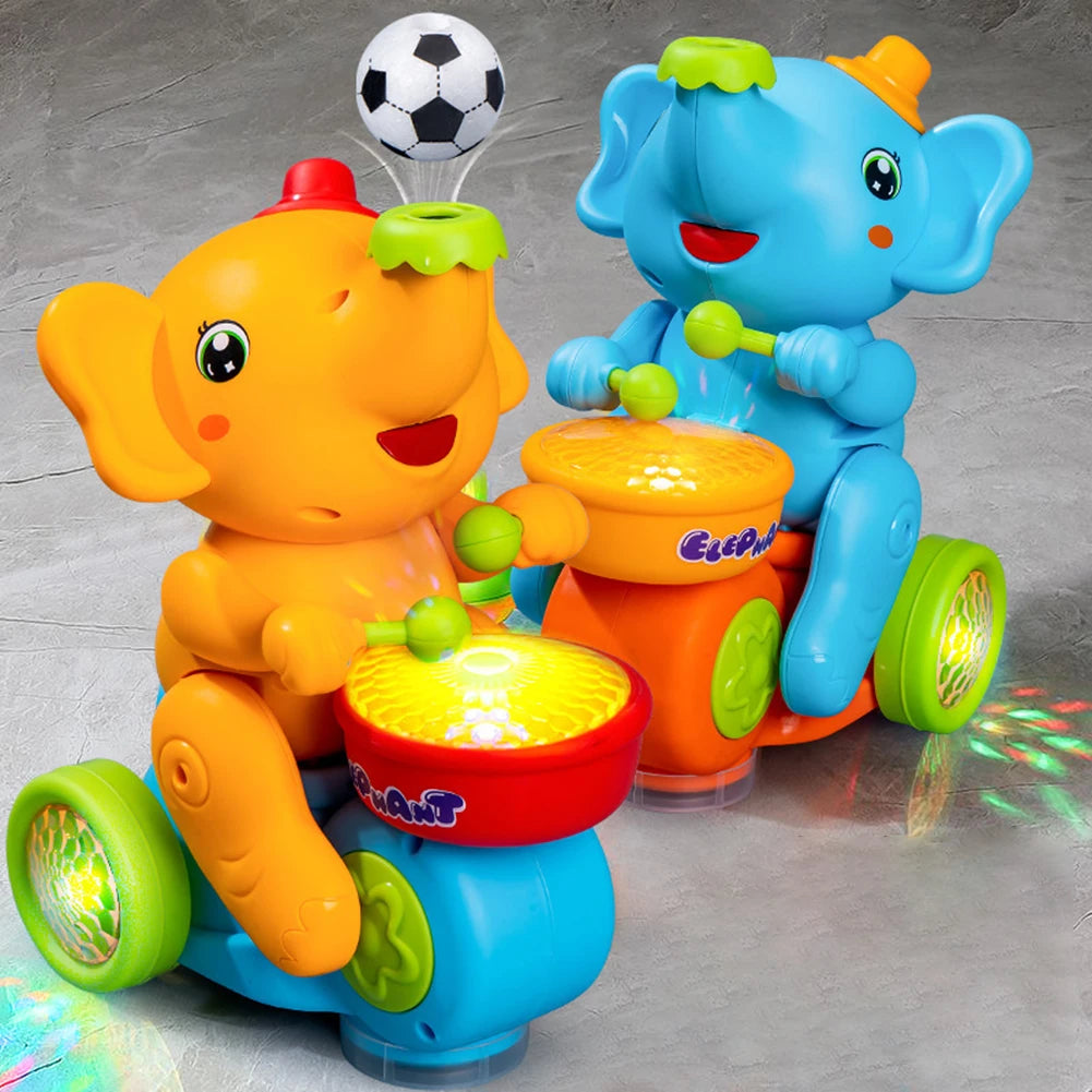 MelodyMove Interactive Drumming Elephant Toy ATHLEXES