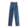Chic High Waist Straight Leg Office Pants ATHLEXES