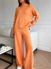 Autumn Winter Luxe Knitted Tracksuit Set for Women ATHLEXES