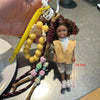 Enchanting Princess Doll Keychain Charm ATHLEXES