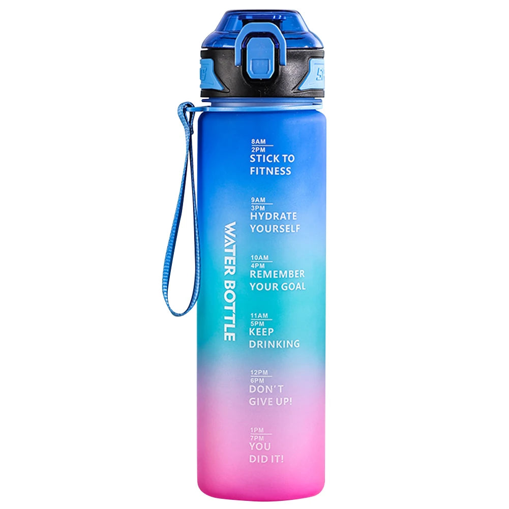 HydraMark 1L Gradient Time-Marker Water Bottle ATHLEXES