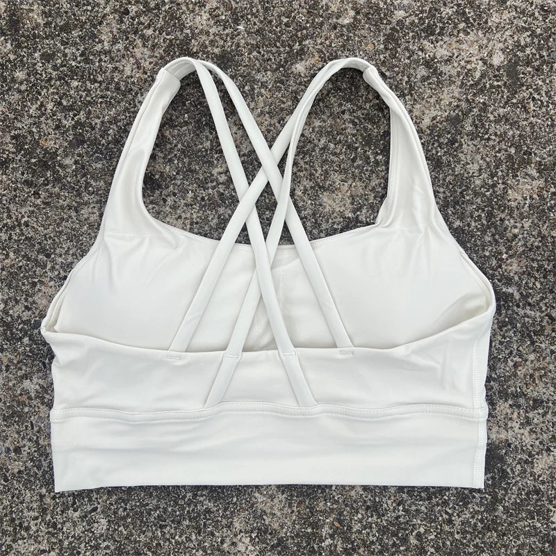 EliteFlex Women's Cross Back Sports Bra ATHLEXES