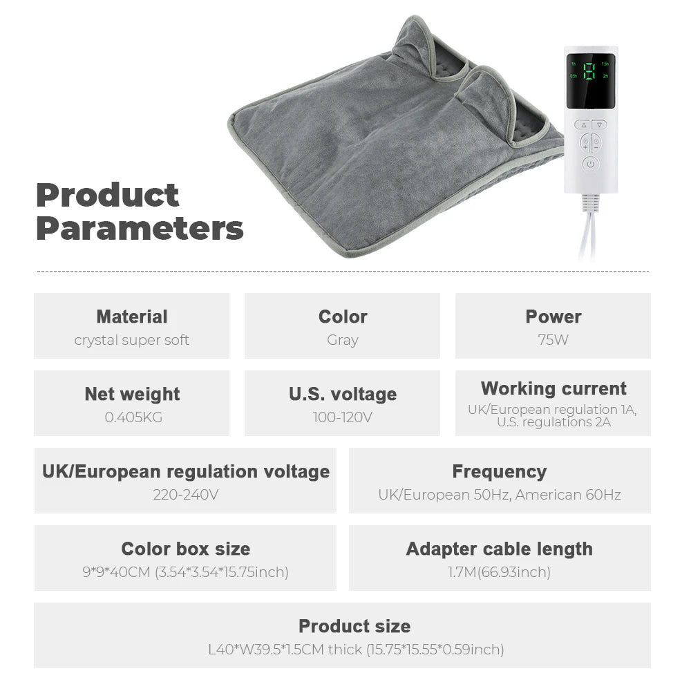 Electric Foot Heating Pad ATHLEXES