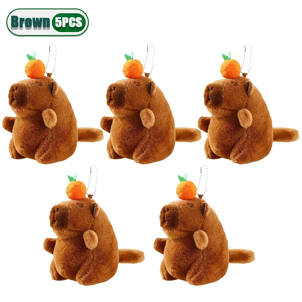 Plush Capybara Keychain Pendant Toy ATHLEXES