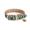 Luxury Snakeskin Soft Leather Pet Collar & Leash Set ATHLEXES