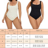 GUUDIA Ribbed Tummy Control Shaping Jumpsuit ATHLEXES