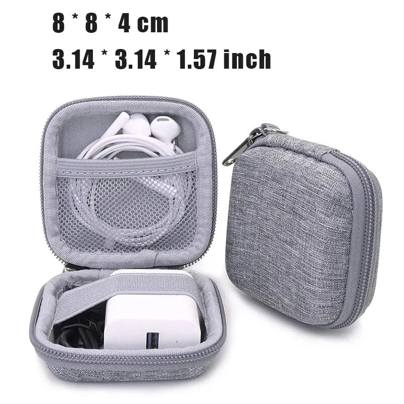 LeatherTech Portable Earphone Organizer Case ATHLEXES