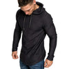 Lightweight Solid Color Hooded Sweatshirt ATHLEXES