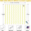 FairyGlow 3M LED Curtain String Lights USB Decor ATHLEXES