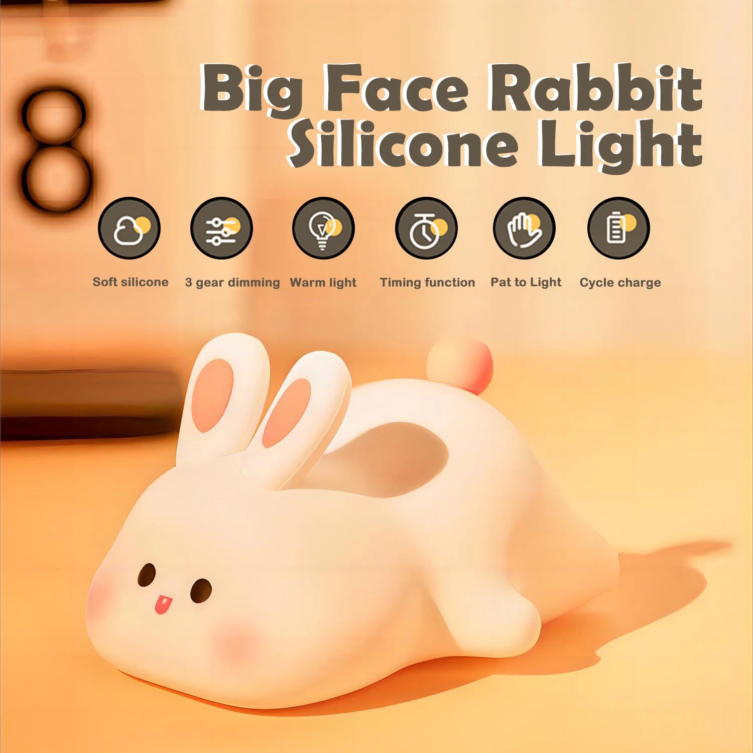 Cute Axolotl LED Night Light for Kids ATHLEXES