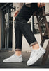 BreatheEasy Leather Casual Sneakers for Men ATHLEXES