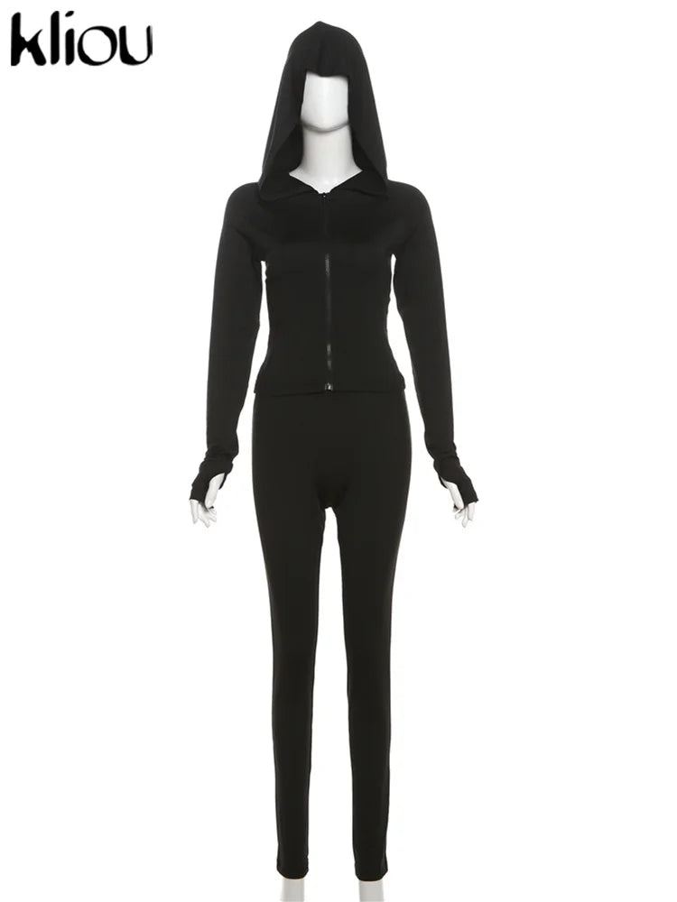 ChicFlex Women's Zip-Up Tracksuit Set ATHLEXES