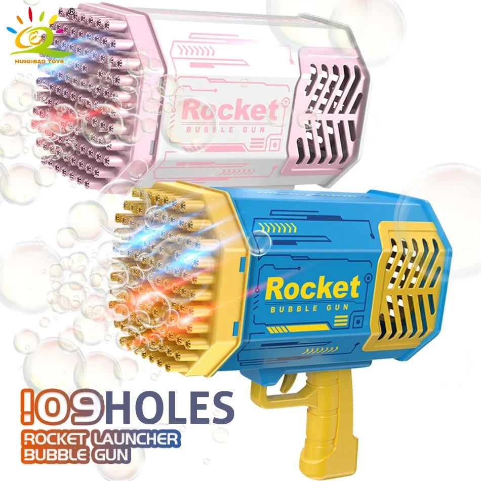 Flashing Bubble Fun Electric Bubble Gun ATHLEXES