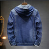 All-Weather Denim Hooded Jacket ATHLEXES